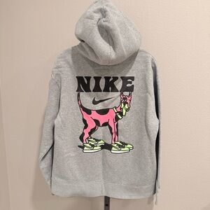 Nike Limited Edition SB Pink Dog gray hoodie size men’s large